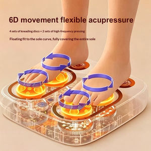 เครื่องนวดเท้าแบบกดปุ่มเดียว ดีไซน์ปุ่มขนาดใหญ่ เครื่องนวดเท้าไฟฟ้า ระบบปิดอัตโนมัติ - Product Image 1