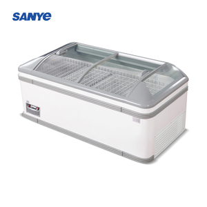 Bán lẻ kết hợp hiển thị đảo thương mại tủ đông sâu tủ lạnh năng lượng hiệu quả ngực Tủ đông hiển thị - Product Image 4