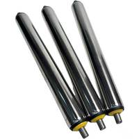 Convoyeur à rouleaux libre OEM 25 mm 38 mm 50 mm 60 mm galvanisé/acier inoxydable/convoyeur à rouleaux PVC Unpower