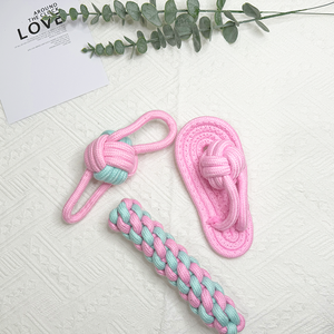 Yenilik tasarlanmış en çok satan yıkılmaz köpek diş çıkarma dayanıklı pamuk halat Pet oyuncaklar büyük ve orta köpekler için oyuncaklar çiğnemek - Product Image 3