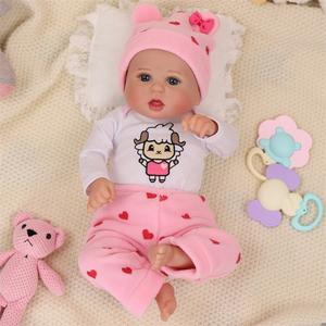 Muñeca de Moda Mini de 20 Pulgadas Babeside Bailyn, Juguete Suave Realista con Apariencia de Niña, Modelo de Torso de Tela - Product Image 2