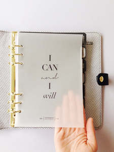 Pages de Rechange Translucides Personnalisées en Vélin pour Agenda, Inserts de Papier pour Planificateur, Feuilles Détachées pour Reliure à 6 Anneaux Format A5 - Product Image 3
