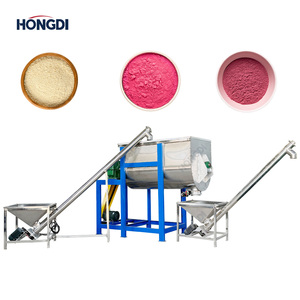 Mélangeur en U modèle 1000 1500L avec vanne pneumatique et support en acier au carbone, convoyeurs à double vis - Product Image 2