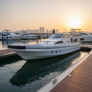 Bateau de pêche en fibre de verre Grandsea China de 32 pieds (9,6 m) avec toit rigide et console centrale, type Panga, à vendre - Product Image 4