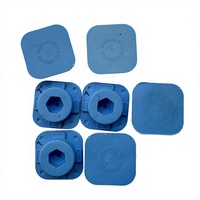 Coussinets d'isolation vibratoire pour sous-plancher, coussinets hautement résilient pour sols sportifs en bois, systèmes de terrains de basketball
