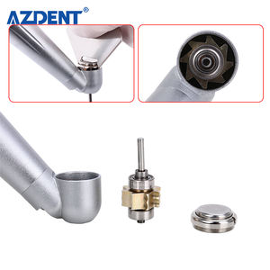 Pieza de Mano Dental Baistra con Certificación ISO, Metálica, de 45 Grados, Eléctrica, LED, de Alta Velocidad, con Botón de Presión Estándar - Product Image 4