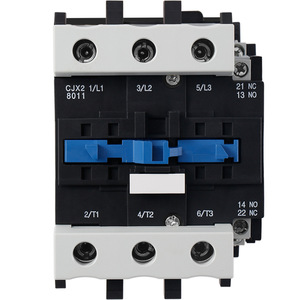 Contactor de CA Tengen CJX2 8011, 100A, trifásico, 24, 36, 110, 220, 380V, montaje en carril DIN - Product Image 3