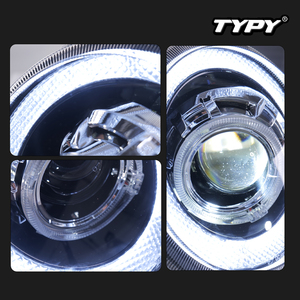 ไฟวิ่งกลางวันแบบเลนส์ LED พร้อมไฟเลี้ยวแบบเรืองแสงสำหรับชุดไฟหน้ารถจี๊ปแพทริออตปี 2011-2015 - Product Image 2