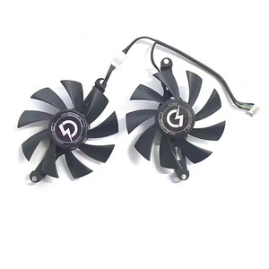 พัดลม2ตัวใหม่พัดลม GPU 4PIN <span class=keywords><strong>RX5500</strong></span> <span class=keywords><strong>XT</strong></span> ขนาด85มม. สำหรับ panlei RX 5500XT RX 580 8G อะไหล่การ์ดจอ RX550 2048SP - Product Image 5