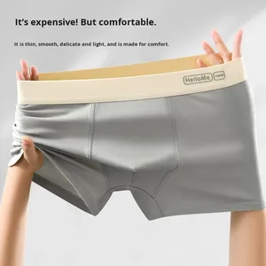 Boxer da <span class=keywords><strong>Uomo</strong></span> in <span class=keywords><strong>Cotone</strong></span> e Fibra di Poliestere, Slip Trendy a Quattro Angoli, Sottili per Autunno e Inverno, <span class=keywords><strong>Mutande</strong></span> Giovanili - Product Image 6