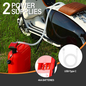 Pompe de transfert de carburant semi-automatique PEILI alimentée par batterie DC/USB, 4 adaptateurs, 3,8 GPM, basse pression, OEM 5V/12V, industrie automobile 1 - Product Image 6