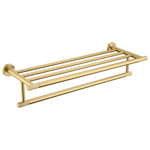 Vendita calda bagno di lusso contemporaneo in acciaio inox a parete oro Set di accessori per il bagno - Product Image 6