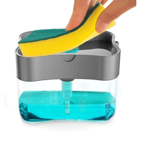 Pompe de distributeur de savon pour lave-vaisselle avec boîte de détergent de type presse éponge boîte de distributeur automatique boîte de savon de type presse manuelle