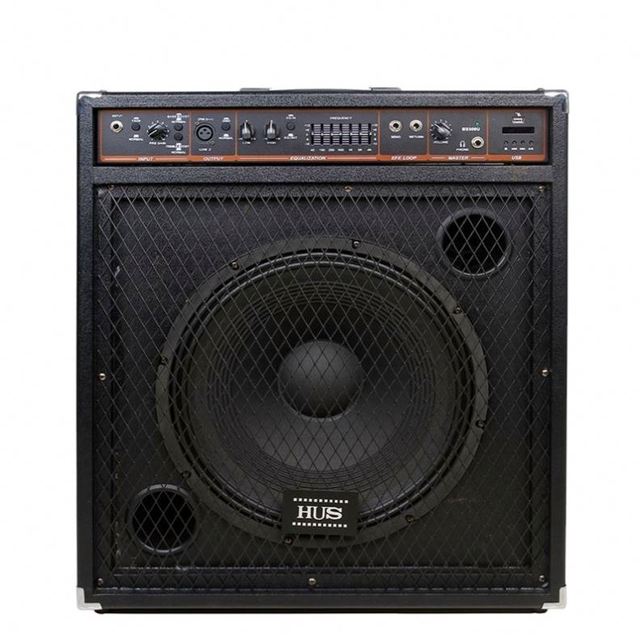 Factory OEM Guitar Amplifier Professional 15 Inch 250W Bass Amplifier Speaker Sound Equipmentfor KTV Stage