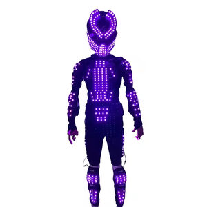 <span class=keywords><strong>Ropa</strong></span> de rendimiento de iluminación LED colorida <span class=keywords><strong>para</strong></span> adultos Trajes de espectáculo de escenario y <span class=keywords><strong>ropa</strong></span> de fiesta de celebración <span class=keywords><strong>para</strong></span> entretenimiento de <span class=keywords><strong>eventos</strong></span> de DJ - Product Image 4