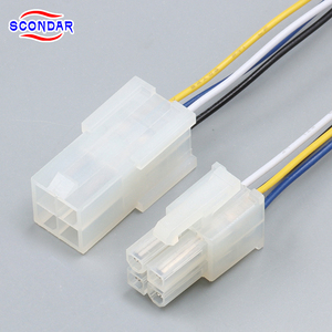 SCONDAR 4<strong>.</strong>2mm Custom Wire Harness SCT4201 5558-S 5556-T 5557-02R2 5559-02P2 39-01-3023 2 4 6 8 Pin Power Signal Cable Assemblies - Product Image 1