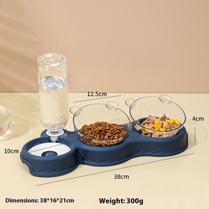 Suministros <span class=keywords><strong>para</strong></span> mascotas baratos, antideslizante, 3 en 1, cuenco <span class=keywords><strong>para</strong></span> gatos y perros, alimentador de mascotas, comida, agua, botella automática <span class=keywords><strong>para</strong></span> beber, fuente, dispensador de agua <span class=keywords><strong>para</strong></span> mascotas - Product Image 6
