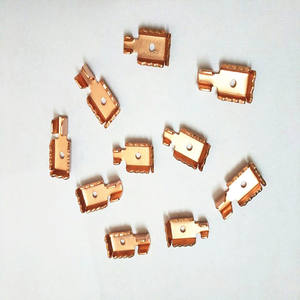 Özelleştirilmiş Nikel Kaplama Pirinç Lamba Klipleri Sac <span class=keywords><strong>metal</strong></span> damgalama parçaları - Product Image 5