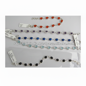 Trendy 925 Sterling Silver <b>Fine</b> Chain & Link <b>Bracelet</b> for Weddings Parties Gifts - Product Image 1