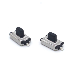 Botón Negro de 3.8mm de Altura, Interruptor Táctil SMD de 2 Pines, Microinterruptor para Herramientas Eléctricas y Hogar - Product Image 1