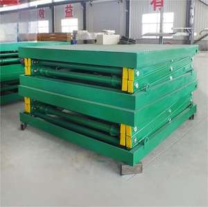 Plate-forme rotative d'ascenseur de cargaison fixe hydraulique de haute qualité dans la <span class=keywords><strong>table</strong></span> élévatrice de plate-forme électrique de FloorVertical - Product Image 5