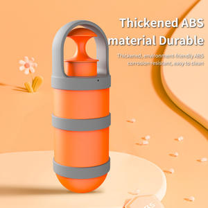 2024 최고 최신 휴대용 애완 동물 똥 스쿠퍼 ABS 플라스틱 긴 손잡이 개 똥 스쿠퍼 가방 - Product Image 4