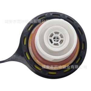 Bouchon de réservoir de carburant Ford 8C2Z-9030-B FC1063 en plastique jaune compatible E85 essence - Product Image 2