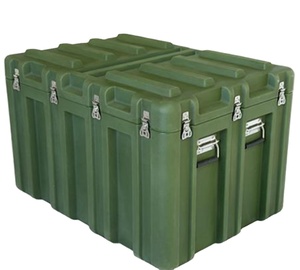 Valise de transport en plastique rigide rotomoulé personnalisable DF Model 1 - Product Image 1