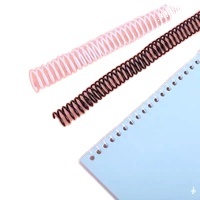 Cahier Plastique Reliure Spirale Bande A4 30 Trou Cercle Anneau Livre Classeur A4