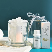 Weddells Diffuseur Pierre Huile Essentielle Arôme Cristal de Roche Diffuseur Désodorisant