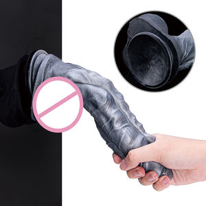 Enorme alieno Dildo grande <span class=keywords><strong>Mac</strong></span> cazzo vibratore in Silicone liquido per donne masturbazione femminile giocattoli sessuali - Product Image 4