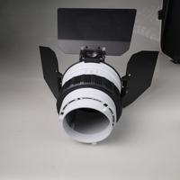 Lampes LED portables 200W 4x avec zoom arrière 10-45, support Bronco, volets en aluminium résistant à la chaleur, boîtier en nylon et lentille Fresnel en verre