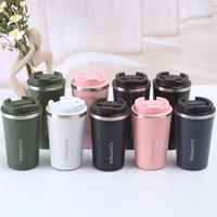 Grande Tasse de Voyage Isotherme en Acier Inoxydable 304 Grande Capacité, Écologique, Couleur Personnalisable, Portable, pour Bureau, Promotion et Fêtes