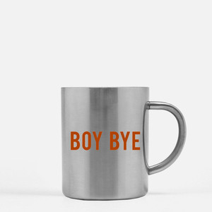 Tazza Boy Bye in oro e argento - Product Image 2