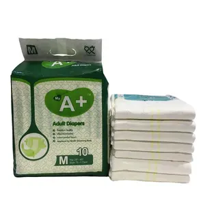 Diapers A+ Disposable Adult Diapers Direct Sale Super Absorbent Ultra Thick Adult Diaper