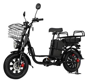 Bicicleta de Neumáticos Anchos con Batería de Litio de Largo Alcance y Entrega Rápida, con Estantes para Adultos - Product Image 1