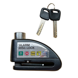 Kunci Cakram Motor <span class=keywords><strong>Alarm</strong></span> Anti Air Anti Maling untuk Skuter dengan 2 Kunci untuk Sepeda Motor, Sepeda, dan Skuter - Product Image 4