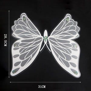 Decoración de Pastel <span class=keywords><strong>para</strong></span> el Día de San Valentín, Lámpara Luminosa con Forma de Mariposa Grande, Decoración de Flores <span class=keywords><strong>para</strong></span> <span class=keywords><strong>Cumpleaños</strong></span>, Hermosa Decoración de Ambiente - Product Image 3