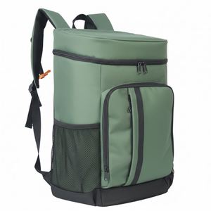 <b>Cooler</b> <b>Backpack</b> Leakproof Thermal Insulation Bag Waterproof Polyester With PEVA OEM Custom - Product Image 1