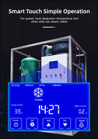 Machine à glace industrielle 1T 2T 5T 8T 10T, refroidissement par eau, entièrement automatique, haute productivité, pour la production de glace tubulaire commerciale