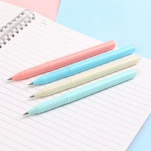 Bolígrafo de tinta de gel plástica mágica borrable con logotipo personalizado - Product Image 2