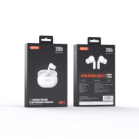 Audífonos Inalámbricos S611 para 5.4, Controlador de 13 mm, 21 Horas de Reproducción, Baja Latencia, Control Táctil, Carga Tipo-C, Verdaderamente Inalámbricos, con LED