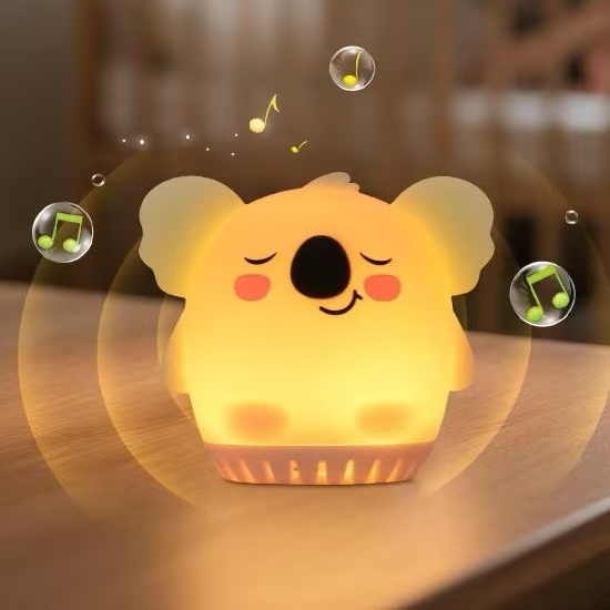 Natural Ecological Soothing White Noise Machine Rechargeable Time Shutdown Sleep Sound Rest Night Light for Adult Baby