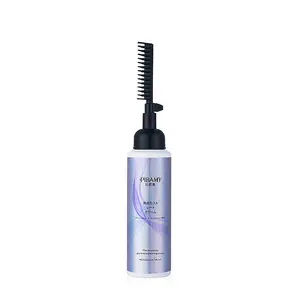 Thảo Dược Vĩnh Viễn tóc thẳng rebonding Kem chuyên nghiệp nhà Salon tóc thẳng relaxers kem với lược