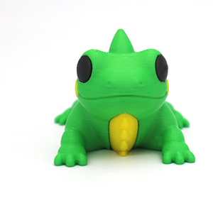 Figura Decorativa de Lagarto Pequeño Multicolor Impresa en 3D, Regalo Creativo, Juguete Articulado de Animal para Decoración - Product Image 6