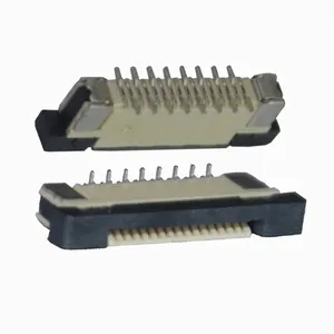 FFC/fpc 0.5 Mm Pitch Dual Row 4 5 6 7 8 9 10 11 12 13 16 20 24 26 27 30 32 36 39 40 50 60 Pin Zif Smt Smd Fpc Connector