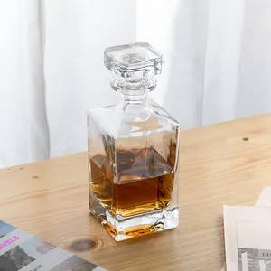 Set di Decanter per whisky in vetro stampato personalizzato personalizzato per la festa del papà