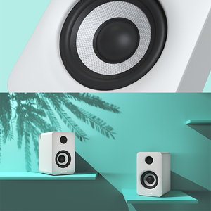 Midiplus Âm Thanh Mi3 Ii V2 Màu Xanh Răng 3 Inch Hoạt Động Phòng Thu Monitores De estudio Thiết Bị Âm Thanh Ghi Âm Hifi Kệ Sách Loa - Product Image 3