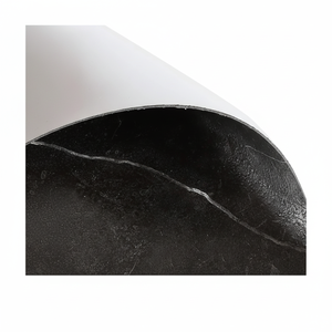 Carrelage de sol moderne en PVC auto-adhésif en marbre noir antidérapant imperméable et ignifuge pour cuisine salle de bain maison vente par correspondance - Product Image 1