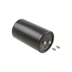 ตัวเก็บประจุแบบยึดติดโครงสร้างจากผู้ผลิต รุ่น CAP ALUM 2700UF 20% 580V SCREW 2700 uF 580LSU2700MNB77X131 - Product Image 1